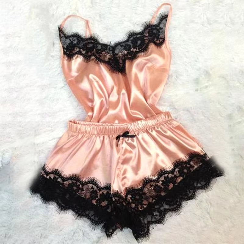 Sexy Women'S Pajamas Sleeveless Camisole 
